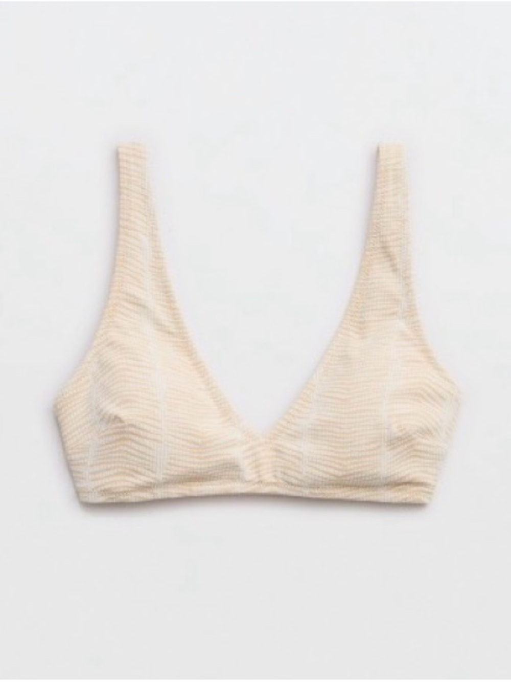 Aerie Jacquard Bikini Set Sandalwood XL NWT